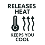 Generate an image for 'Releases Heat' with a short, paraphrased description. (1) (1)